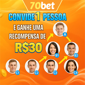 70bet Indique amigos para receber um bônus
